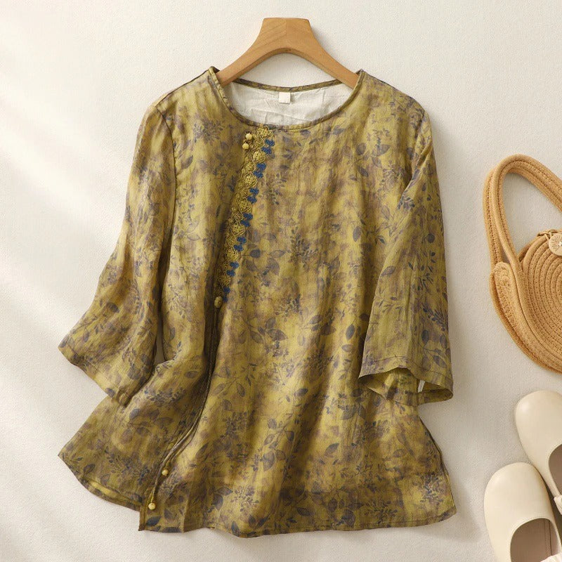 Noelle | Floral Relaxed Blouse