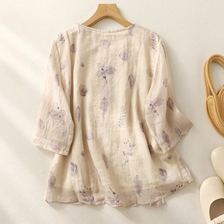 Noelle | Floral Relaxed Blouse