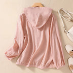 Mia | Relaxed Hooded Shirt