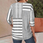 Trish | Striped Comfort Blouse