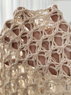 Sharon | Open Knit Drape Cardigan