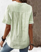 Monroe | Soft Striped Blouse