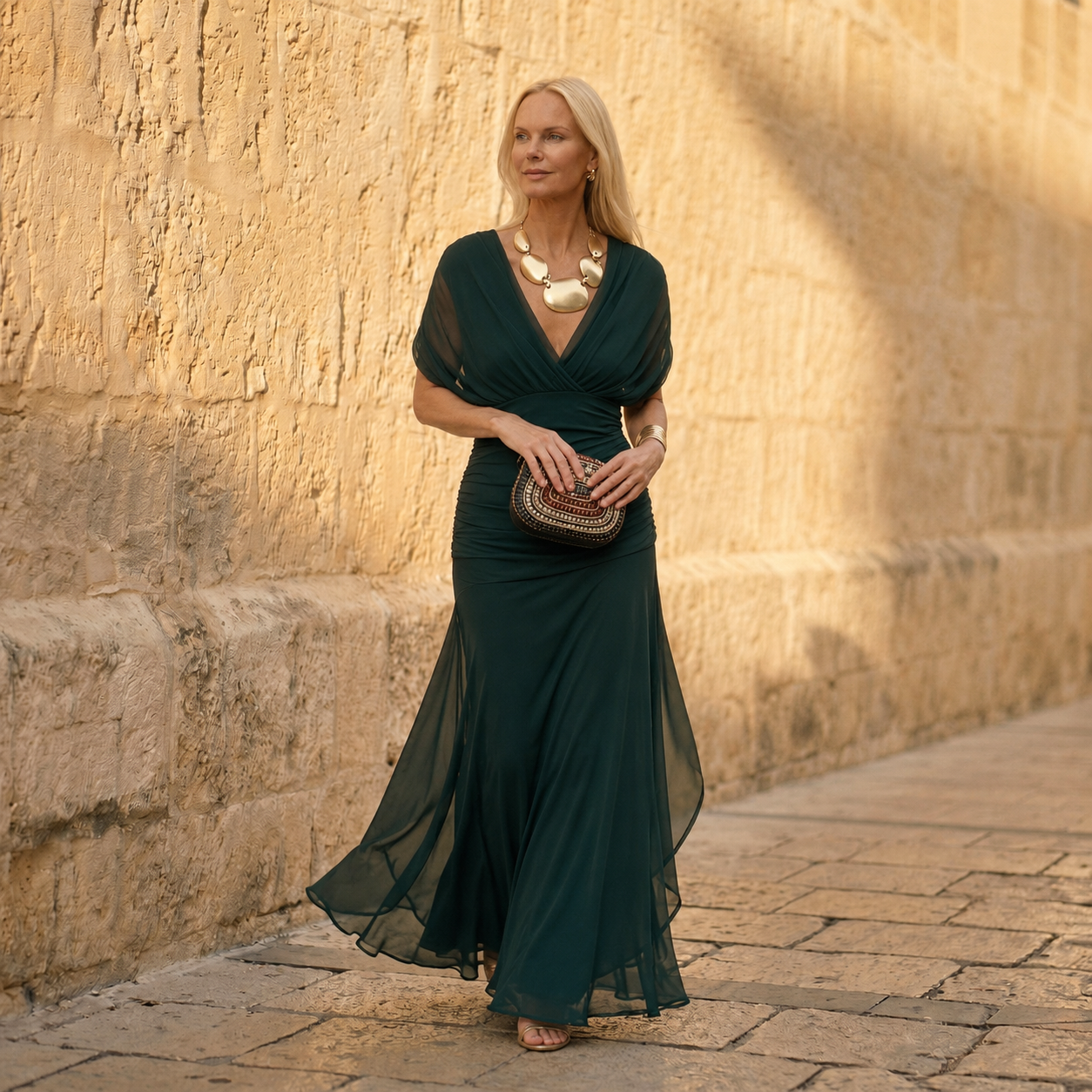 Sienna | Elegant Green Dress
