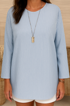 Cecilia | Trendy Striped Blouse