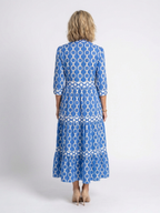 Ysolde | Chain Pattern Midi Dress
