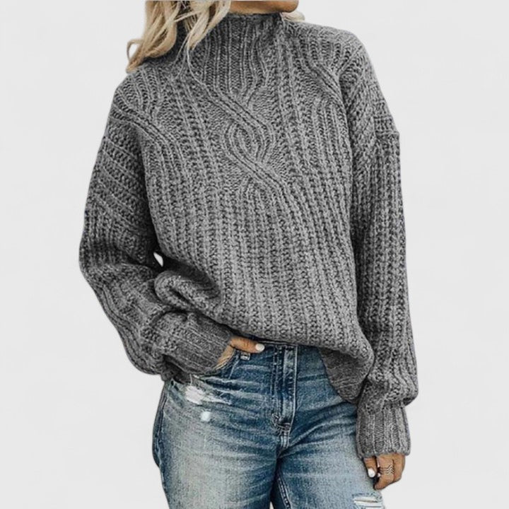 Lerynna | Sophisticated Cable Knit Sweater
