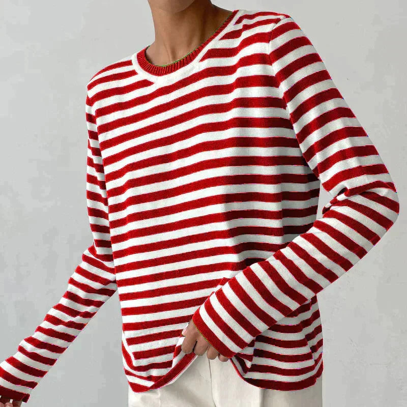 Dana | Elegant Striped Summer T-Shirt