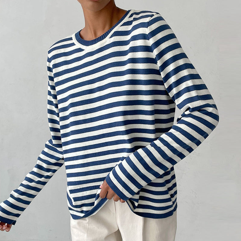 Dana | Elegant Striped Summer T-Shirt