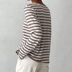 Dana | Elegant Striped Summer T-Shirt