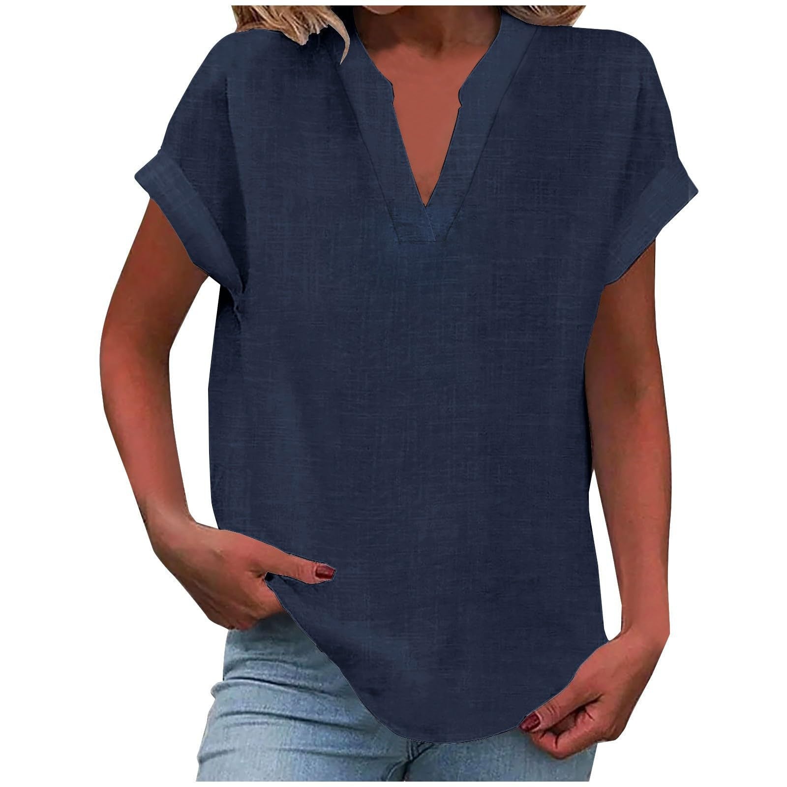Lexi | Relaxed V-Neck Blouse