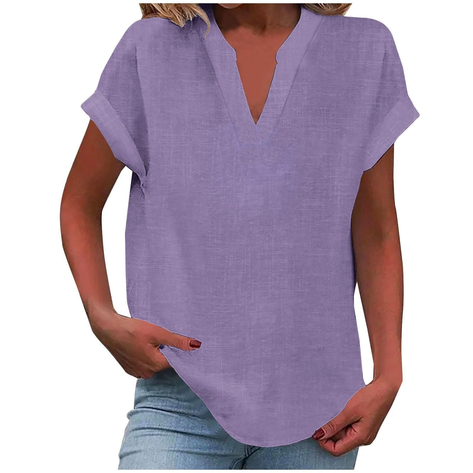Lexi | Relaxed V-Neck Blouse