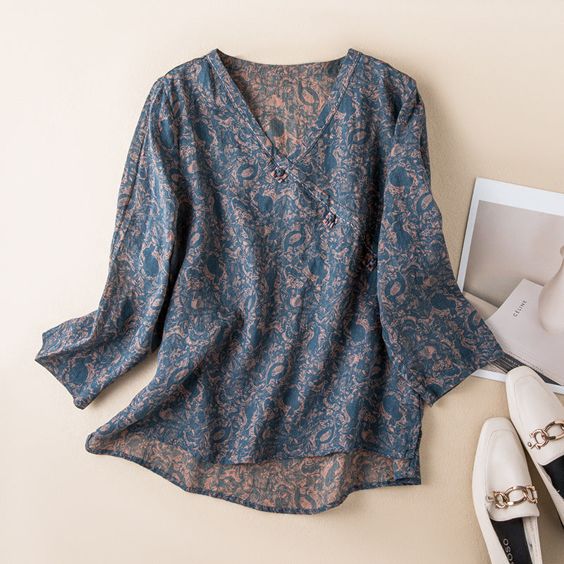 Summer | Button Front Relaxed Shirt