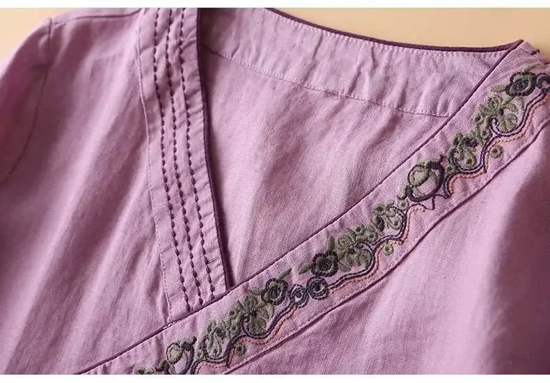 Lotus | Relaxed Pattern Breeze Blouse