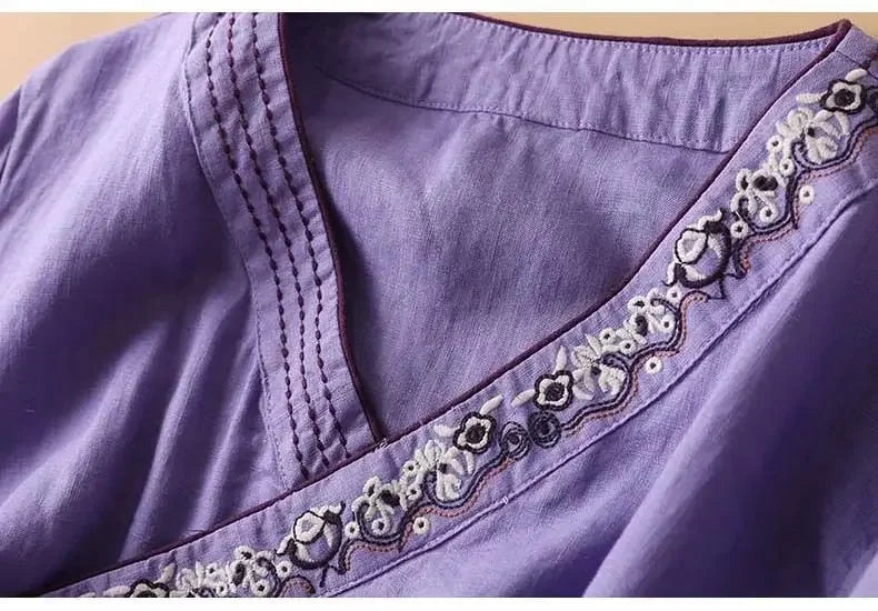 Lotus | Relaxed Pattern Breeze Blouse
