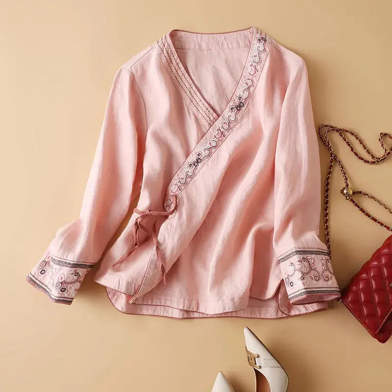Lotus | Relaxed Pattern Breeze Blouse