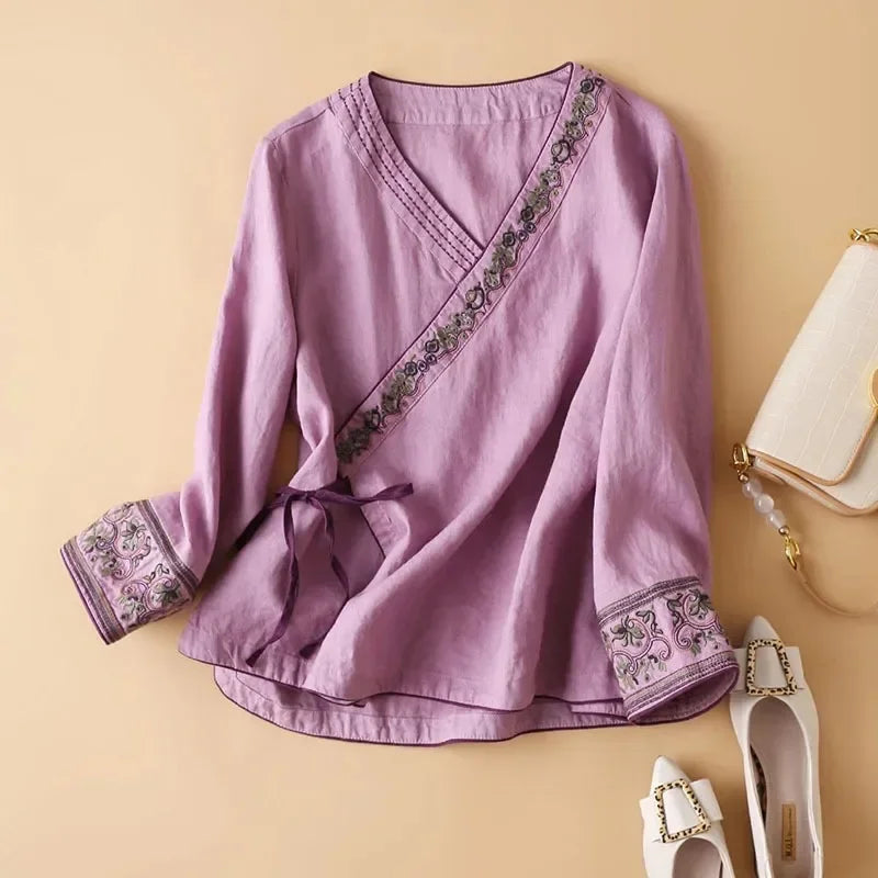 Lotus | Relaxed Pattern Breeze Blouse