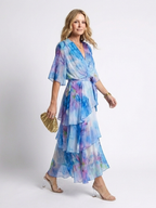 Calista | Sheer Layered Maxi Dress