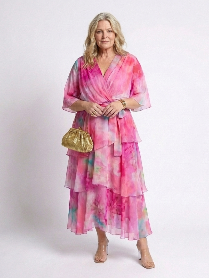 Calista | Sheer Layered Maxi Dress