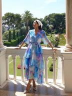 Calista | Sheer Layered Maxi Dress
