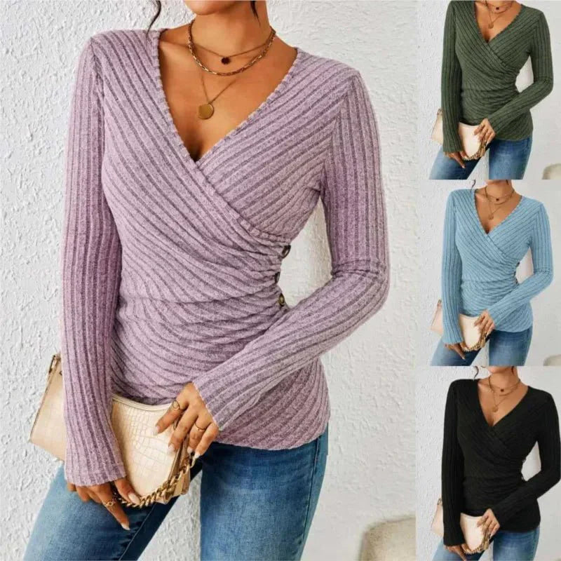 Caroline | Tummy Tucking Long Sleeve Top