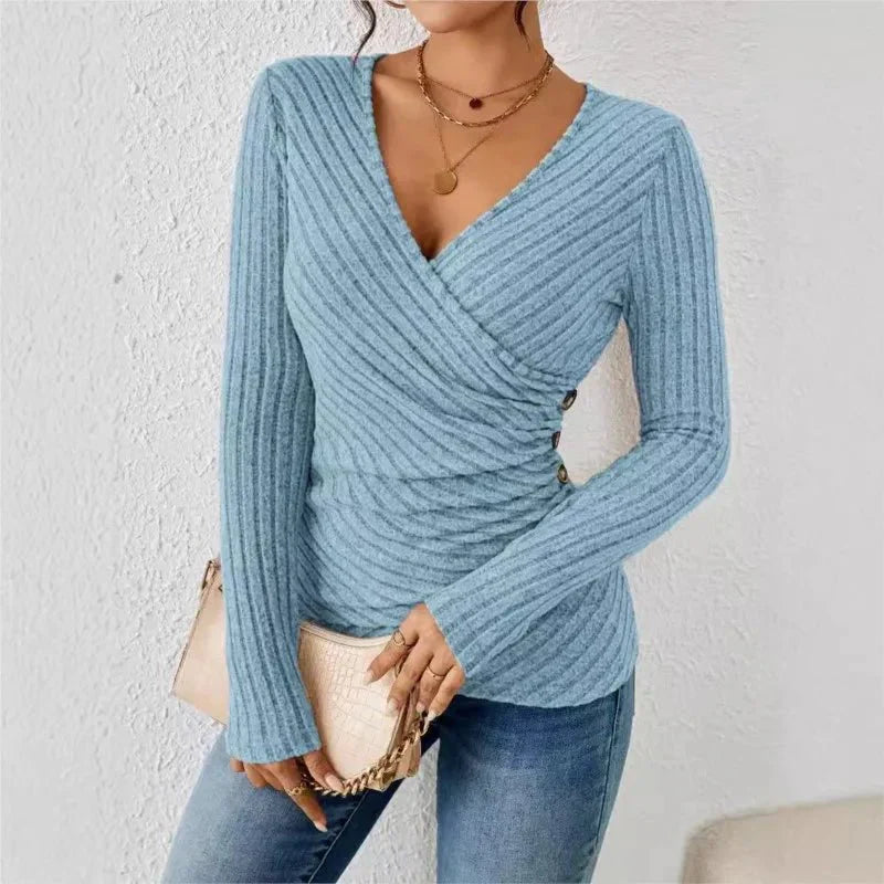Caroline | Tummy Tucking Long Sleeve Top