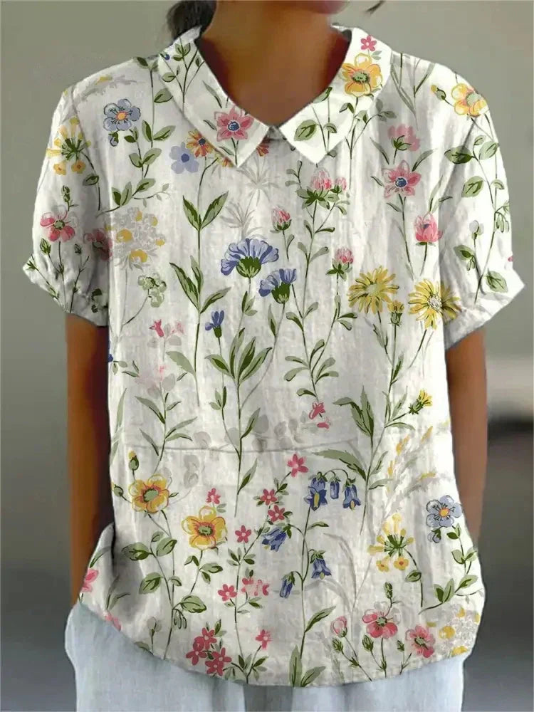 Nancy | Floral Shirt
