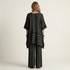 Kiara | Two-Piece Striped Cotton-Linen Set