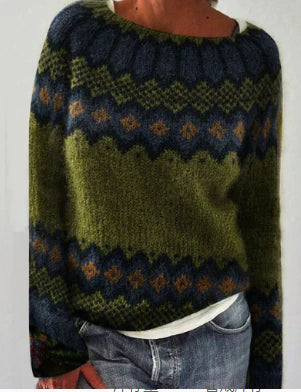 Harper - Retro Knit Jumper