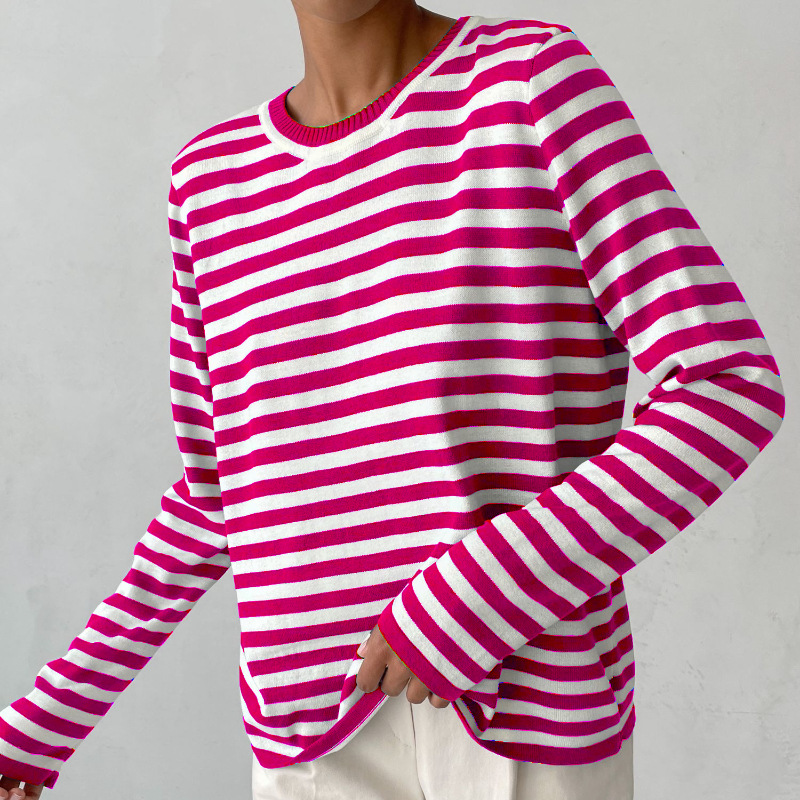 Dana | Elegant Striped Summer T-Shirt