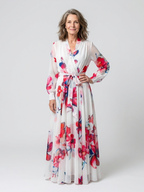 Lillian | Floral Wrap Maxi Dress