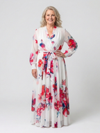 Lillian | Floral Wrap Maxi Dress