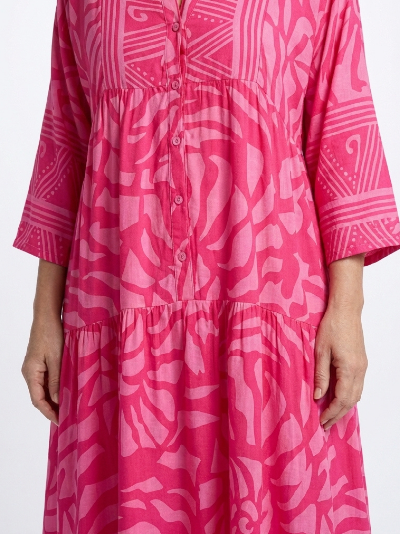 Marielle | Button Front Maxi Dress