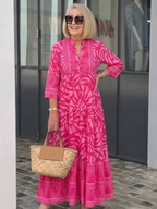 Marielle | Button Front Maxi Dress